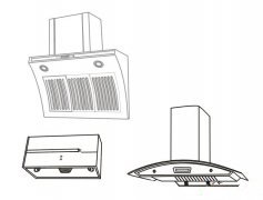 抽油烟机简笔画