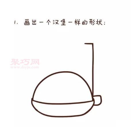 碰碰车如何画 一步一步教你画碰碰车简笔画