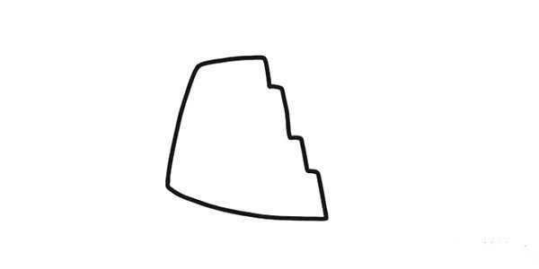 罗马斗兽场简笔画绘画步骤