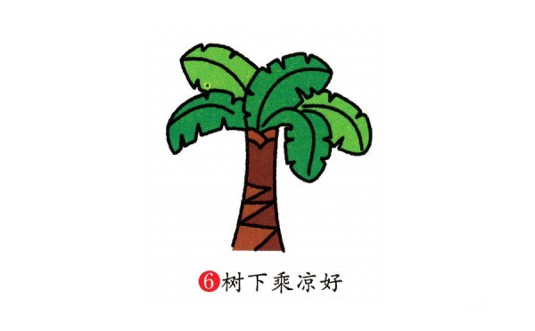 学画芭蕉树