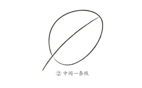 学画简单的树叶