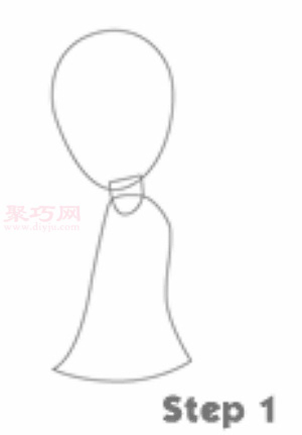 儿童简笔画女孩的画法 教你怎么画女孩简笔画