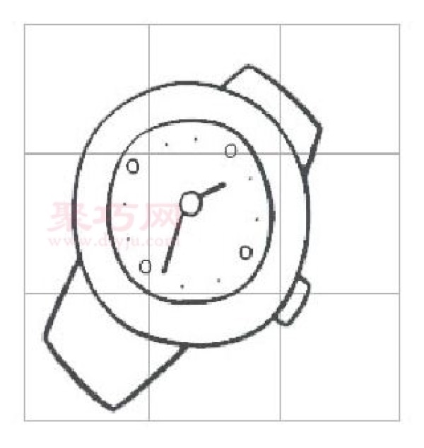 幼儿画手表怎么画 一步一步教你画手表简笔画