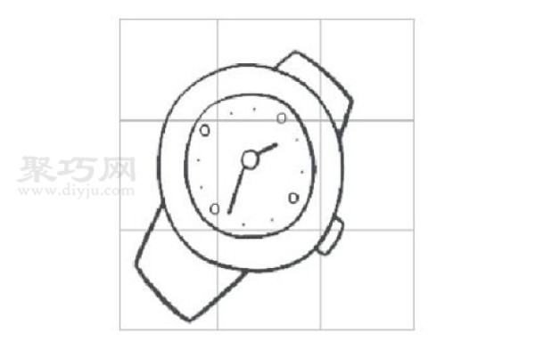 幼儿画手表怎么画 一步一步教你画手表简笔画