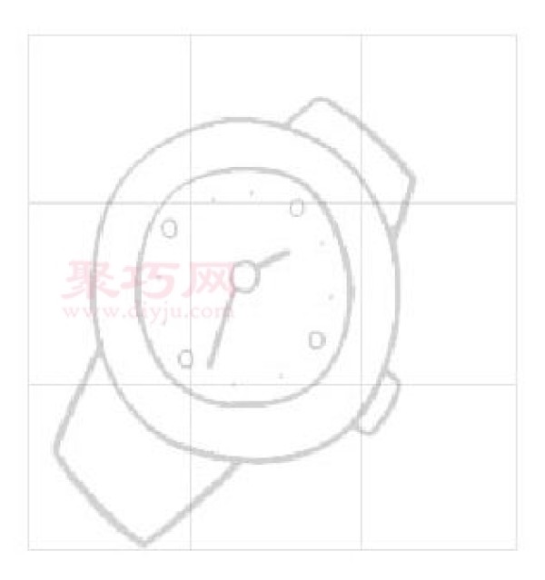 幼儿画手表怎么画 一步一步教你画手表简笔画