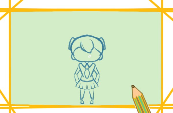 怎么画二次元的女孩