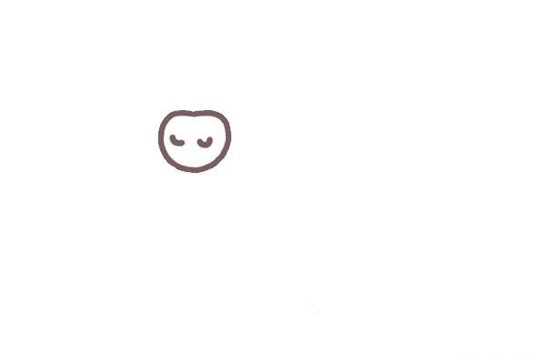 胖胖的小猪简笔画