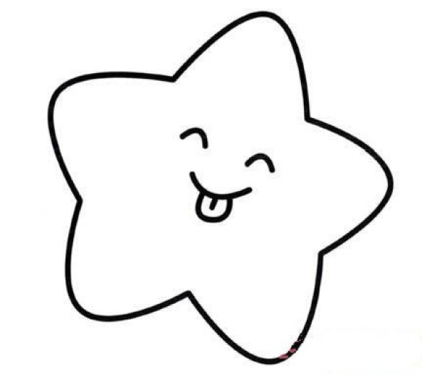 幼儿小星星简笔画