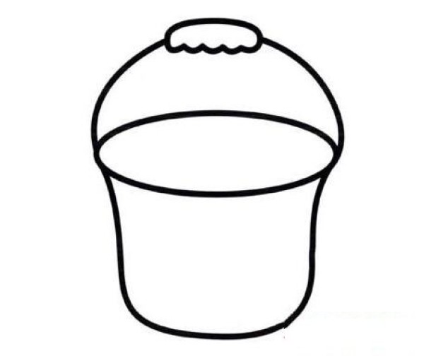 水桶怎么画