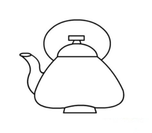 简单水壶简笔画