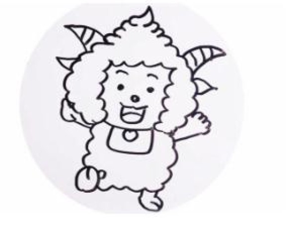 懒羊羊怎么画