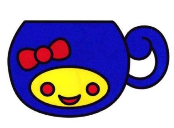 漂亮水杯简笔画
