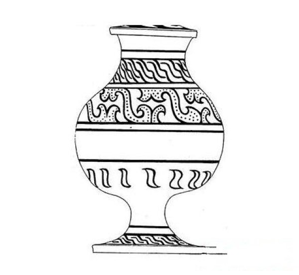 花瓶怎么画