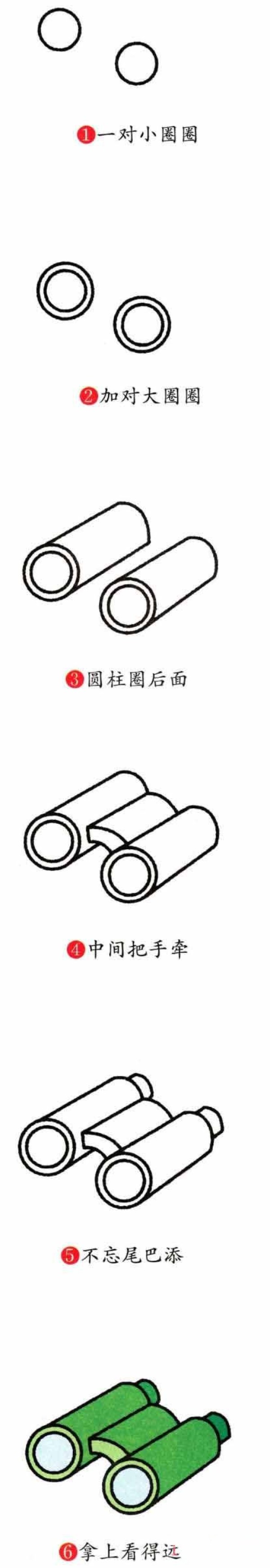 望远镜怎么画