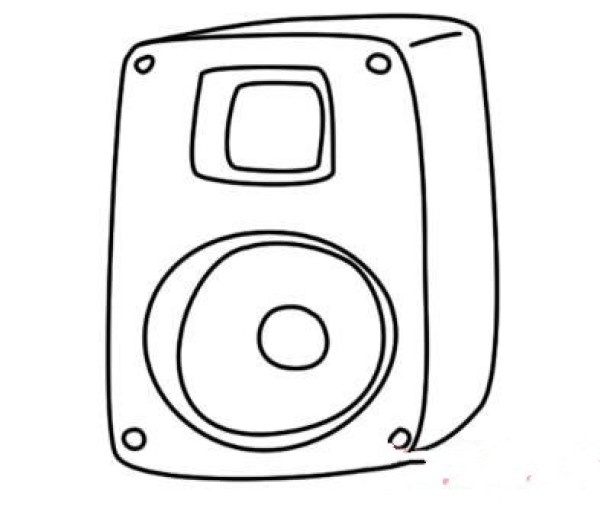 儿童音响怎么画