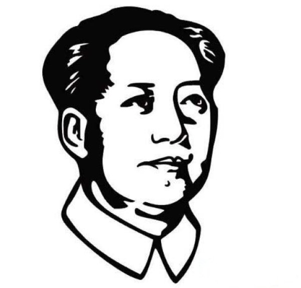 毛主席怎么画