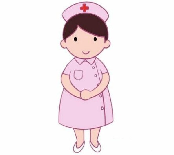 如何画美女护士