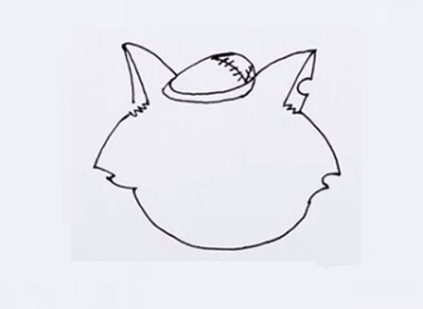 灰太狼简笔画
