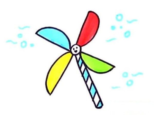 风车简笔画