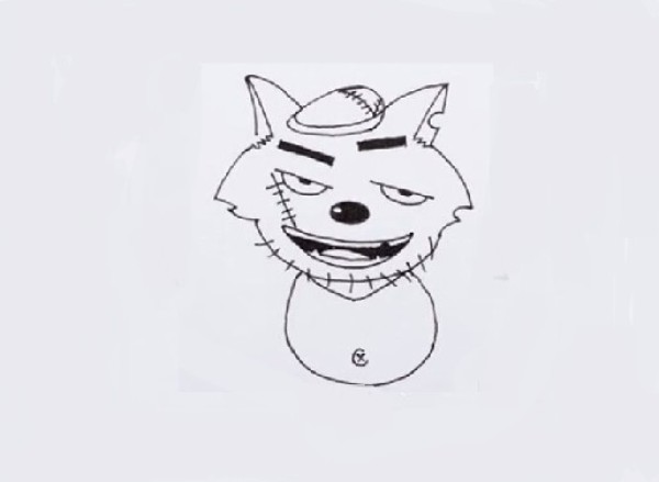 灰太狼简笔画