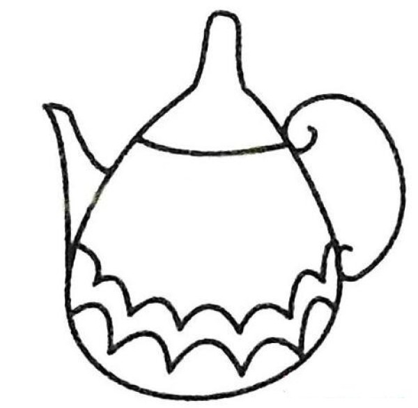 各种茶壶的画法