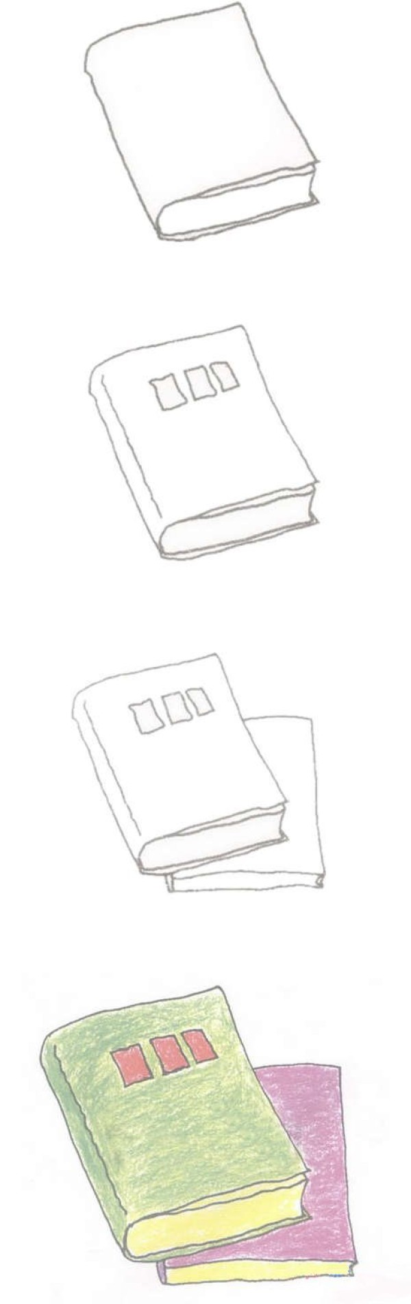 儿童书本简笔画