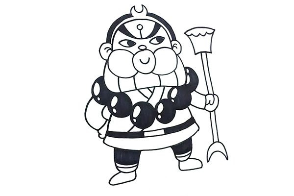 画西游记的沙僧
