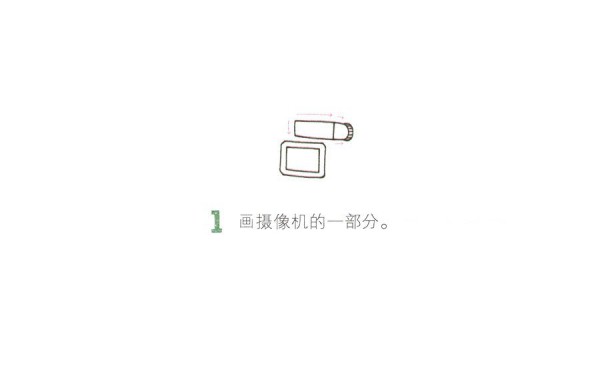 摄像师简笔画